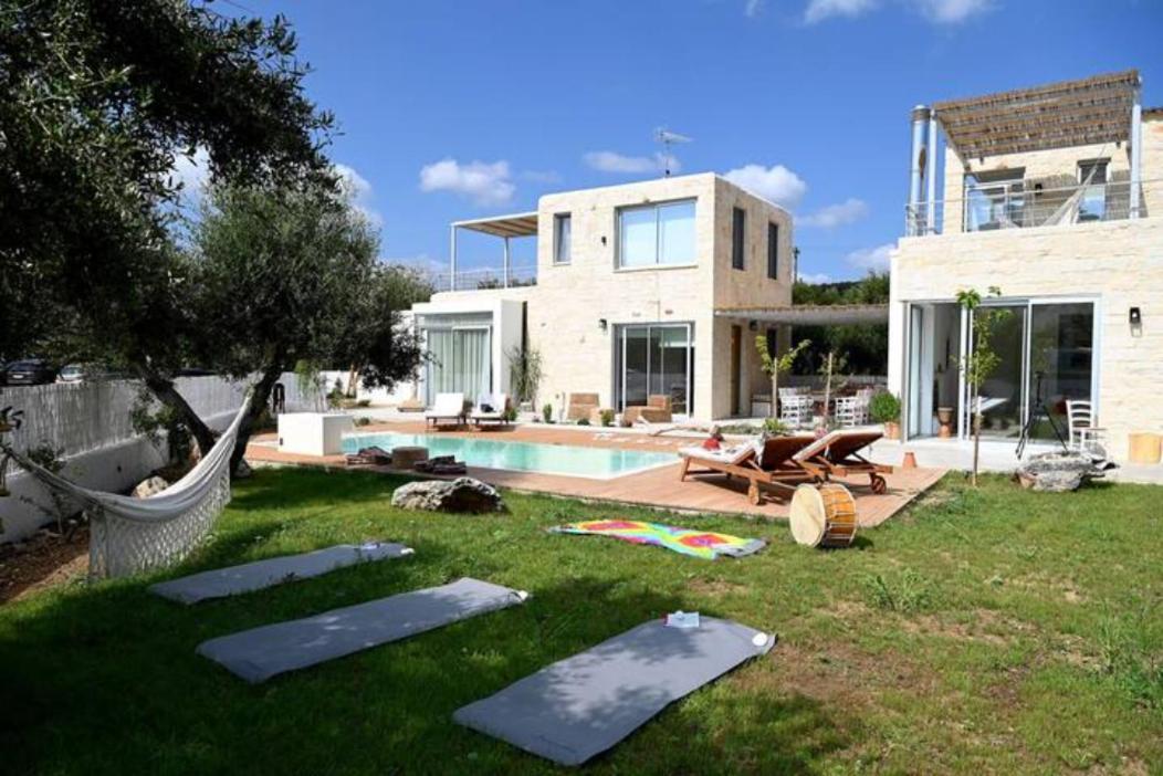 Villa Annassa Almyrida 阿尔米里达 外观 照片